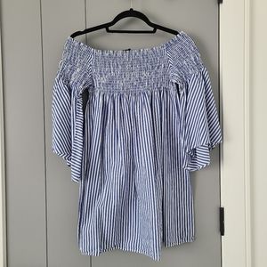 Zara Off-the-shoulder Summer Dress
